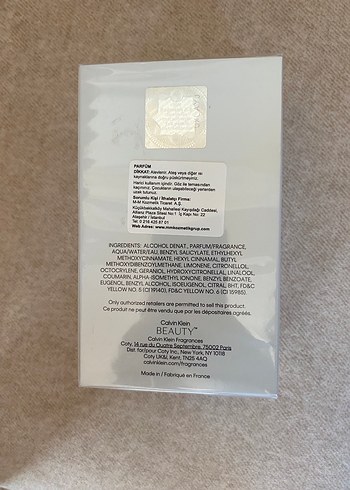 Calvin Klein Beauty Kadın Parfüm 100ml Zara - Görsel 2