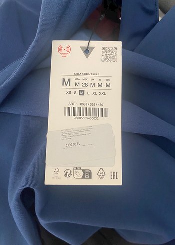 Drapeli Lacivert Mini Elbise - Görsel 7