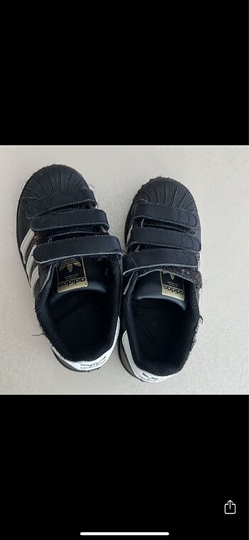 28 Beden siyah Renk Erkek çocuk Adidas spor ayakkabı