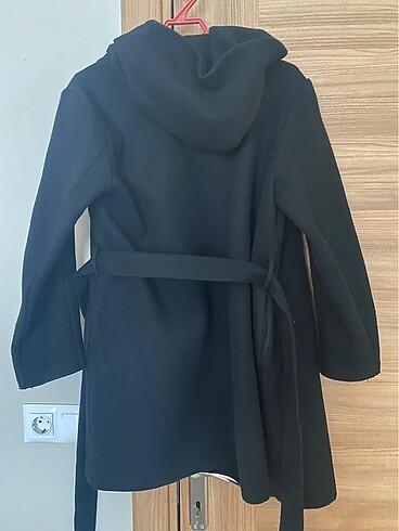 m Beden siyah Renk Zara kaşe kaban