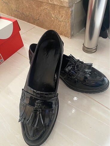 Siyah loafer
