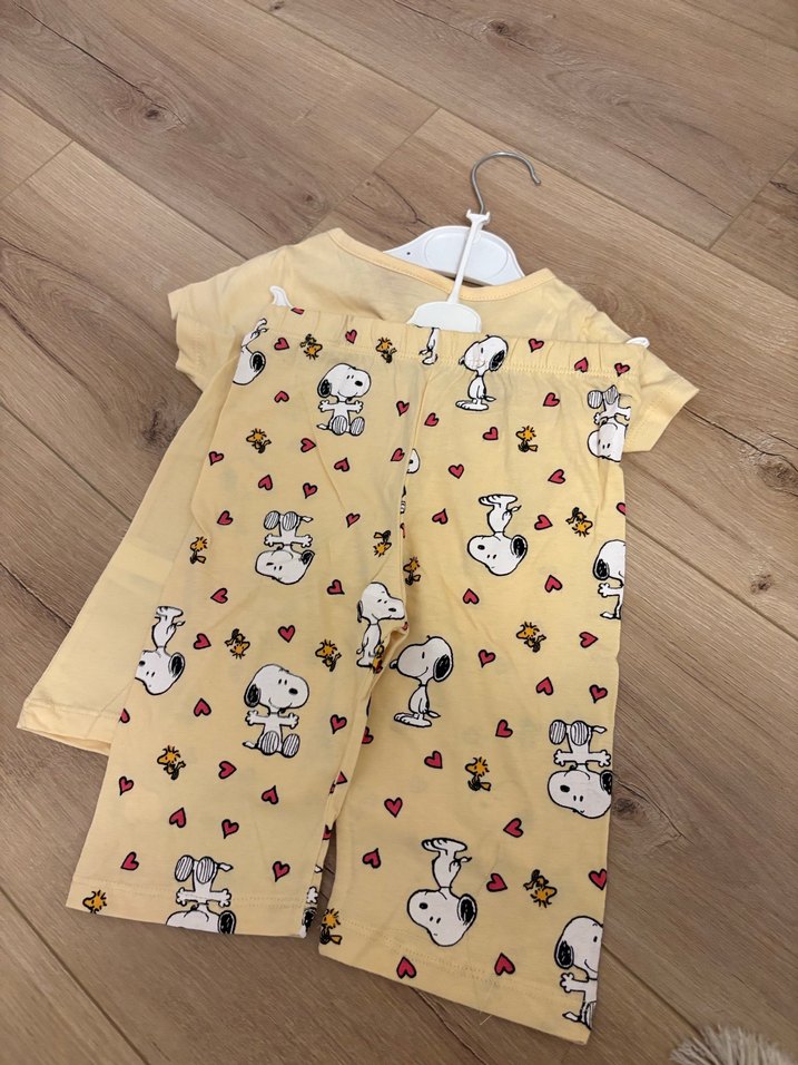 Sarı Baskılı Kız Çocuk Tişörtü - Görsel 2