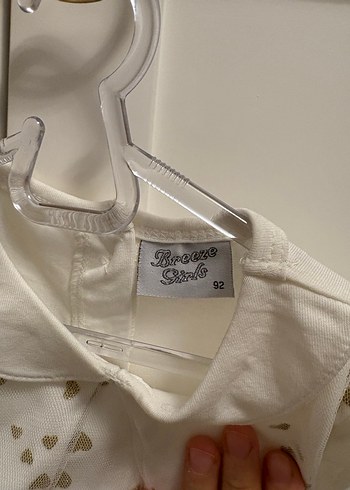 Kız Çocuk Kısa Kollu Pamuklu Baskılı Bluz - Görsel 3