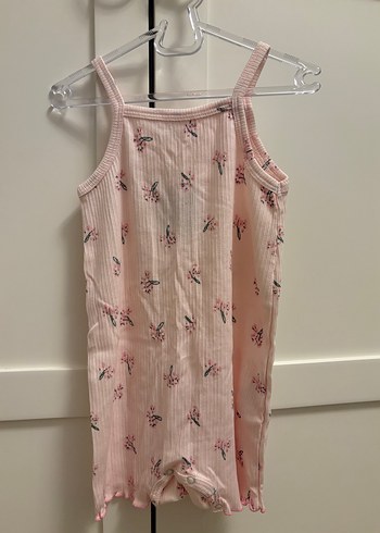 Kız Çocuk Pembe Dantelli Baskılı Atlet - Görsel 3