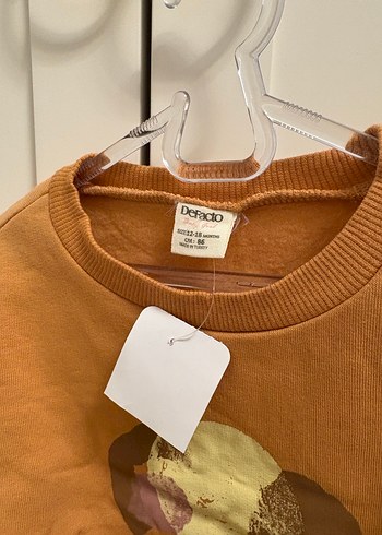 Kahverengi Çocuk Sweatshirt - Görsel 3