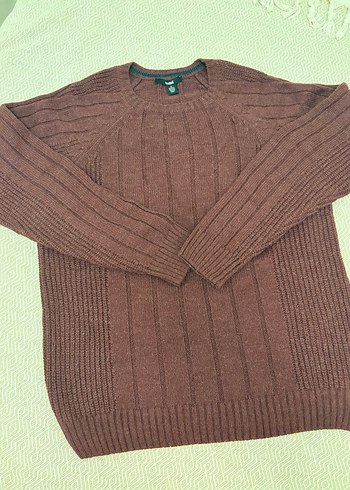 Renkli Yün Örgü Erkek Kazaklars/m bedenler - Görsel 2