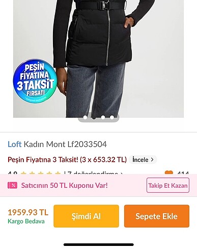 Loft kadın mont