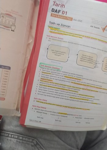 Tarih Ders Anlatım Föyü - Üniversite Hazırlık