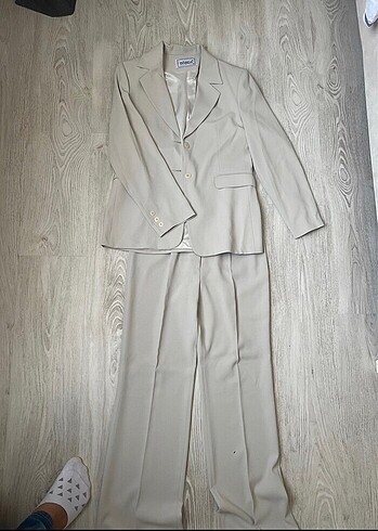 Blazer ceket pantolon ikili takım