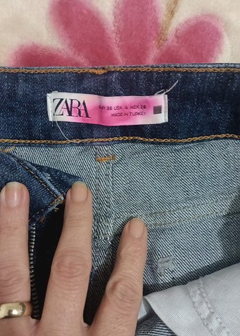 Kadın  Kot Şort Mini Kesim Bol - Görsel 3