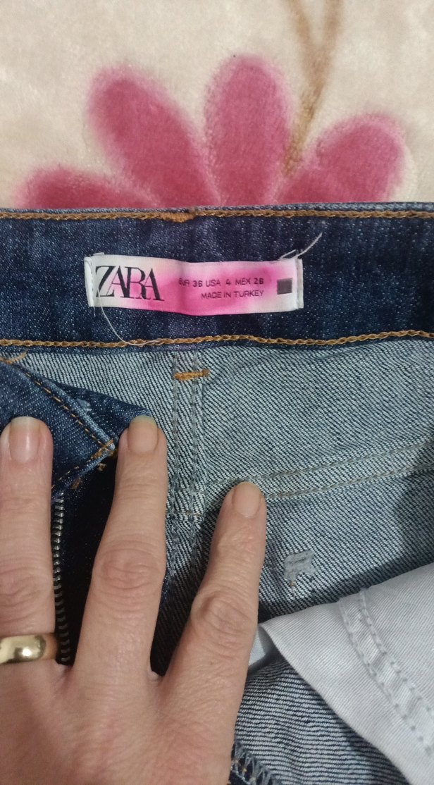 Kadın  Kot Şort Mini Kesim Bol - Görsel 3