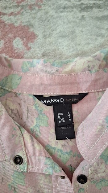 l Beden çeşitli Renk Mango gömlek 