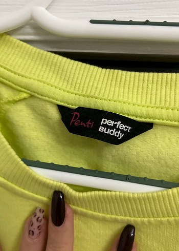Penti Sarı Kolsuz Crop Top Büstiyer penti