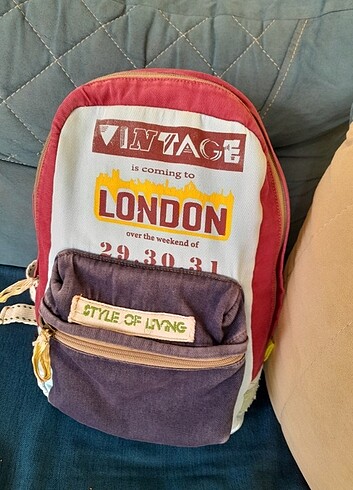 Vintage sırt çantası