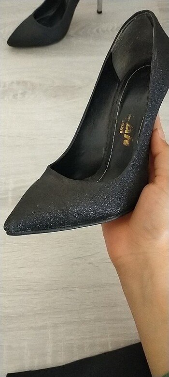 37 Beden siyah Renk Kadın topuklu ayakkabı 
