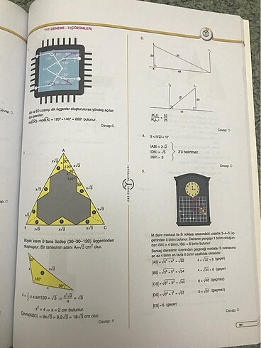  Beden Orijinal Yayınları Tyt/Ayt Matematik Denemeleri
