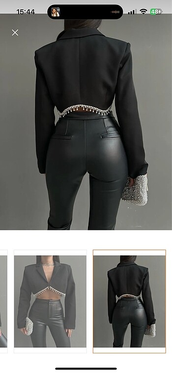Trendyol & Milla Crop blazer