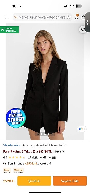 Blazer elbise