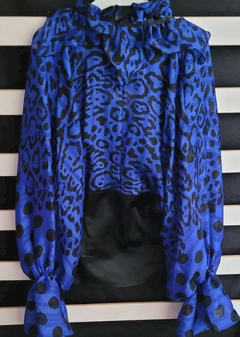 Uzun Kollu mavi bluz - Görsel 2