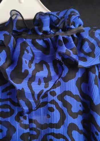 Uzun Kollu mavi bluz - Görsel 5