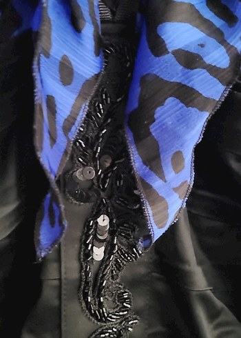 Uzun Kollu mavi bluz - Görsel 6