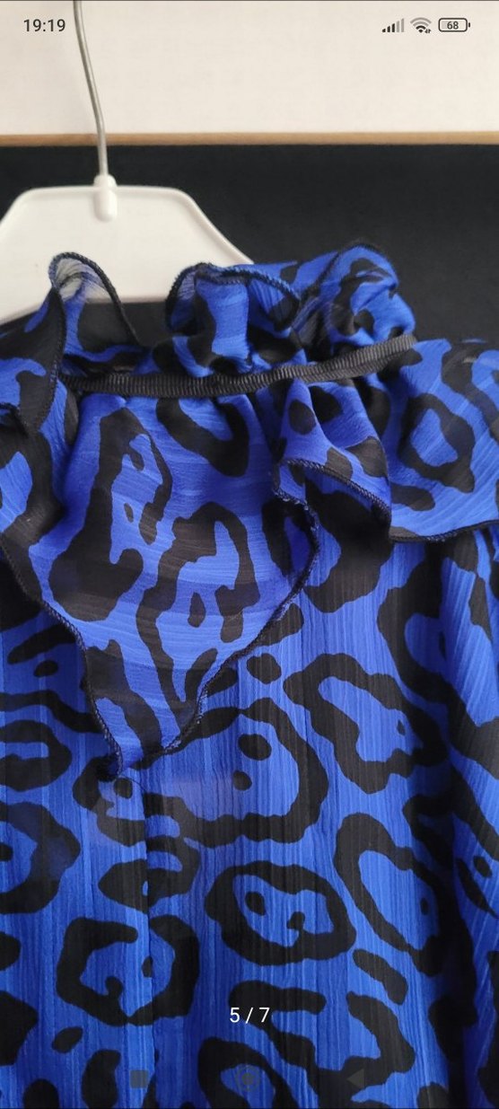 Uzun Kollu mavi bluz - Görsel 5