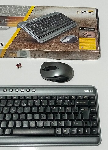 A4TECH kablosuz klavye ve mouse seti