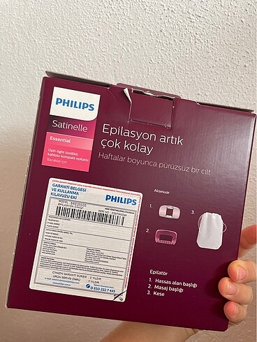 Philips Epilasyon aleti