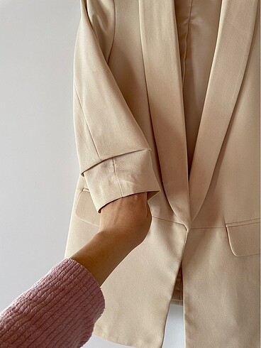 36 Beden camel Renk Blazer ceket