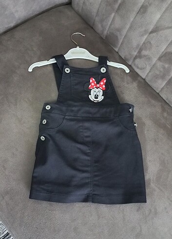 24-36 Ay Beden siyah Renk Kız bebek elbisesi 