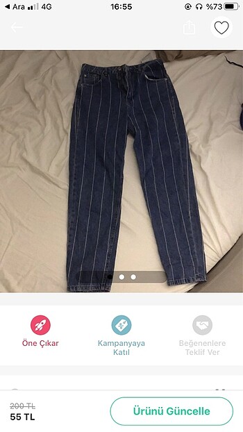 dolaptaki pantolon