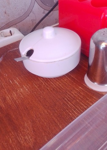 Kapaklı Seramik Baharatlık