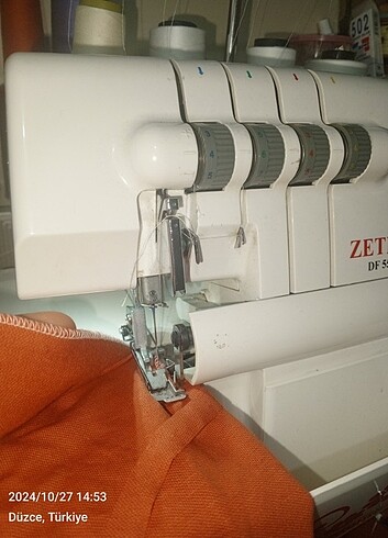 Zetina df554 overlok makinesi 