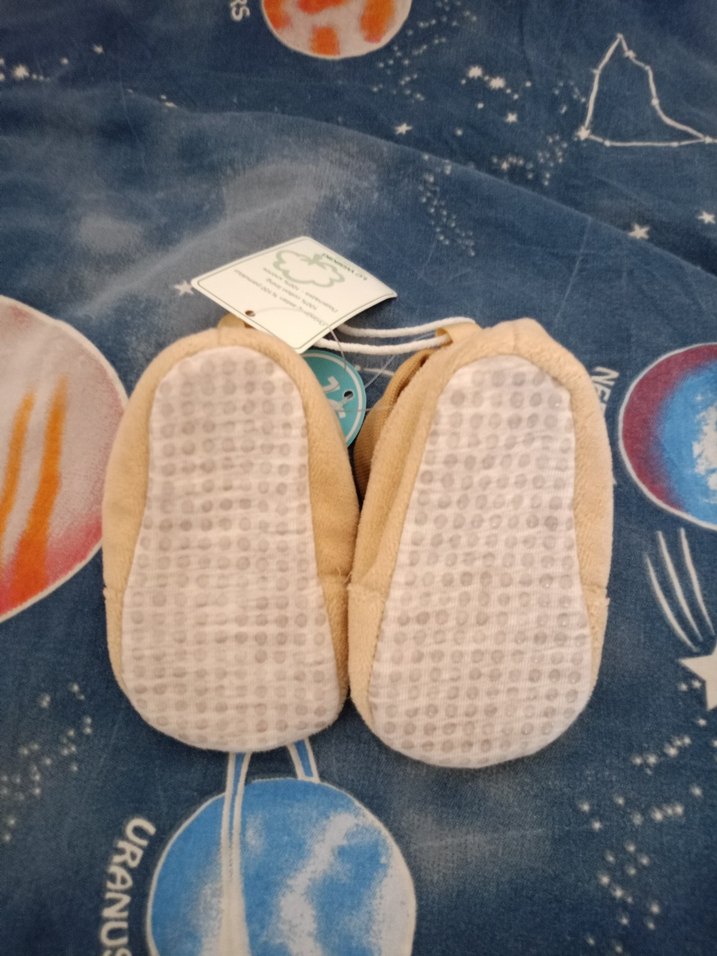 Kahverengi Erkek Bebek Ev Ayakkabısı 0-3 Ay - Görsel 2