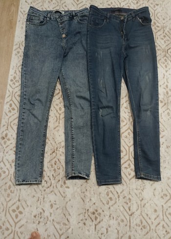 29 Beden gri Renk mavi skniy Kesim Kadın Denim Pantolon