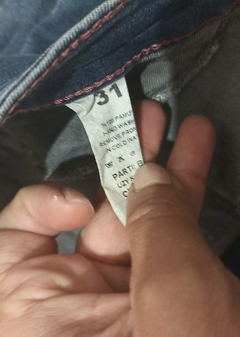 29 Beden mavi skniy Kesim Kadın Denim Pantolon