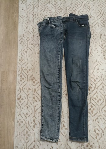 mavi skniy Kesim Kadın Denim Pantolon