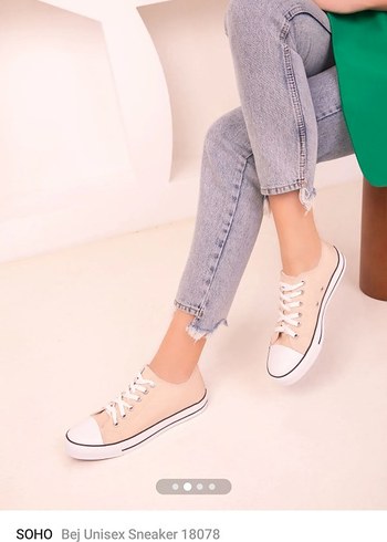 Adidas Bej kız cocuk Sneakers - SOHO