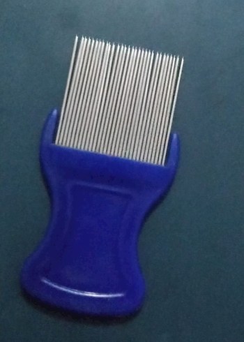 Diğer Metal Uçlu Mavi Bit tarağı