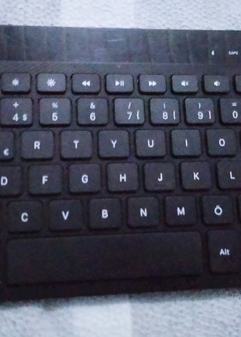 Siyah Kablosuz Bluetooth Klavye