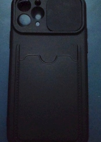 Tokalı Siyah Biker Iphone 11 pro silikon Telefon Kılıfı