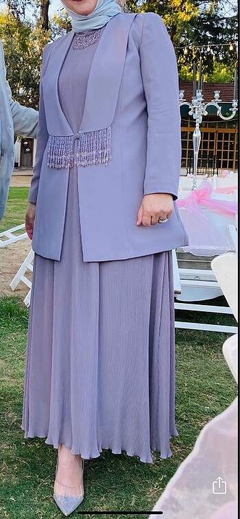 Senna elbise takım