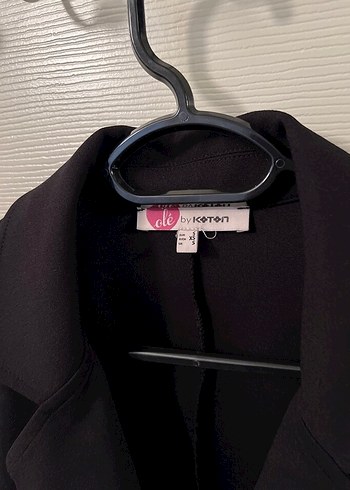 Siyah Mini Kolsuz Tulum - Görsel 3