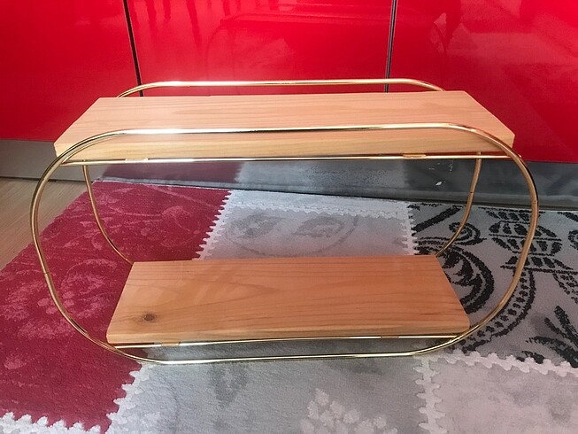 Diğer Kahve köşesi rafı
