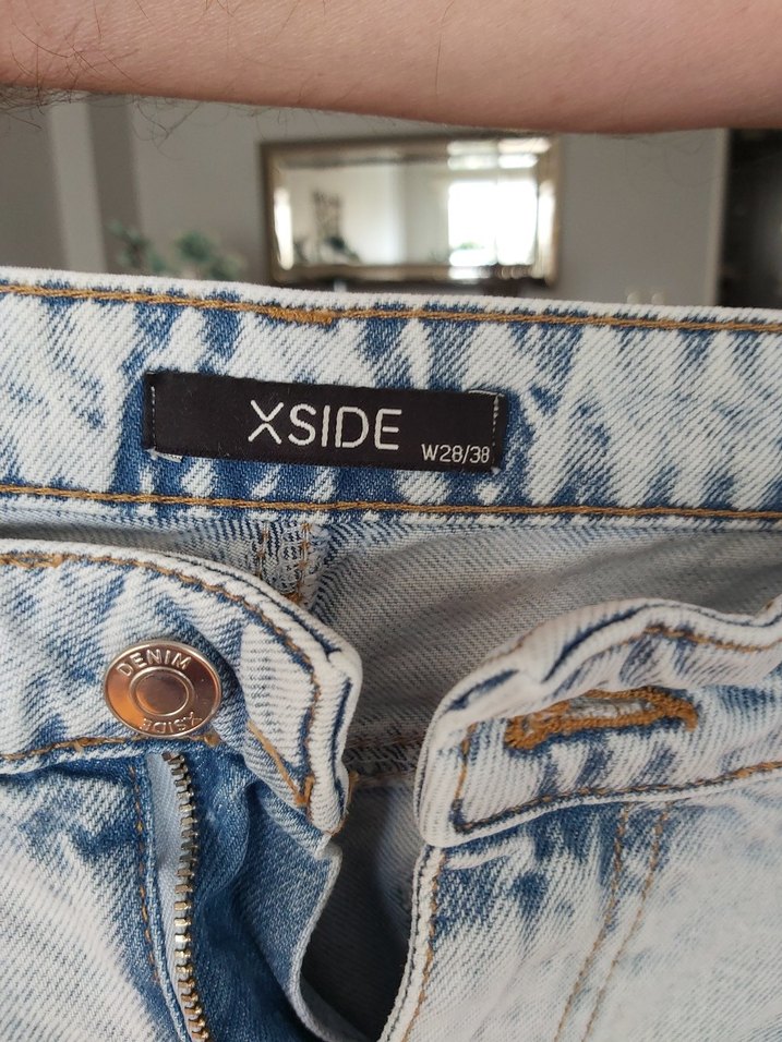 Geniş Kesim Midi Kot Pantolon - Görsel 4