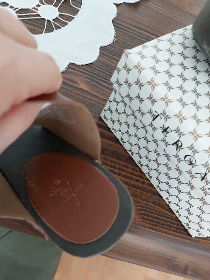 Kahverengi Tokalı Kadın Blok Topuklu Sandalet - Görsel 5