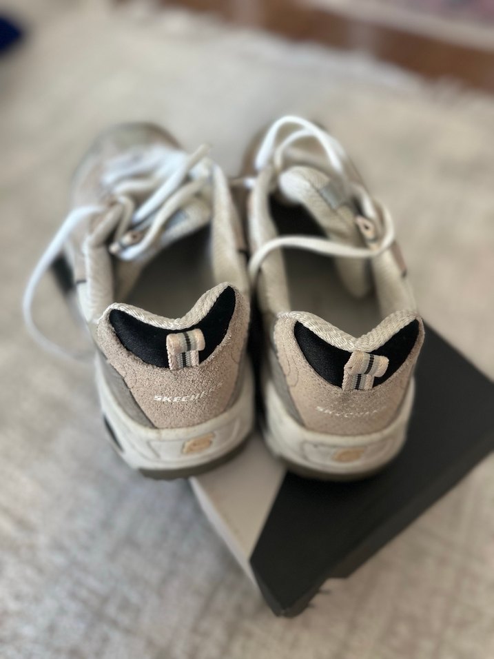 Skechers Bej Renk Bağcıklı Kadın Spor Ayakkabı - Görsel 2