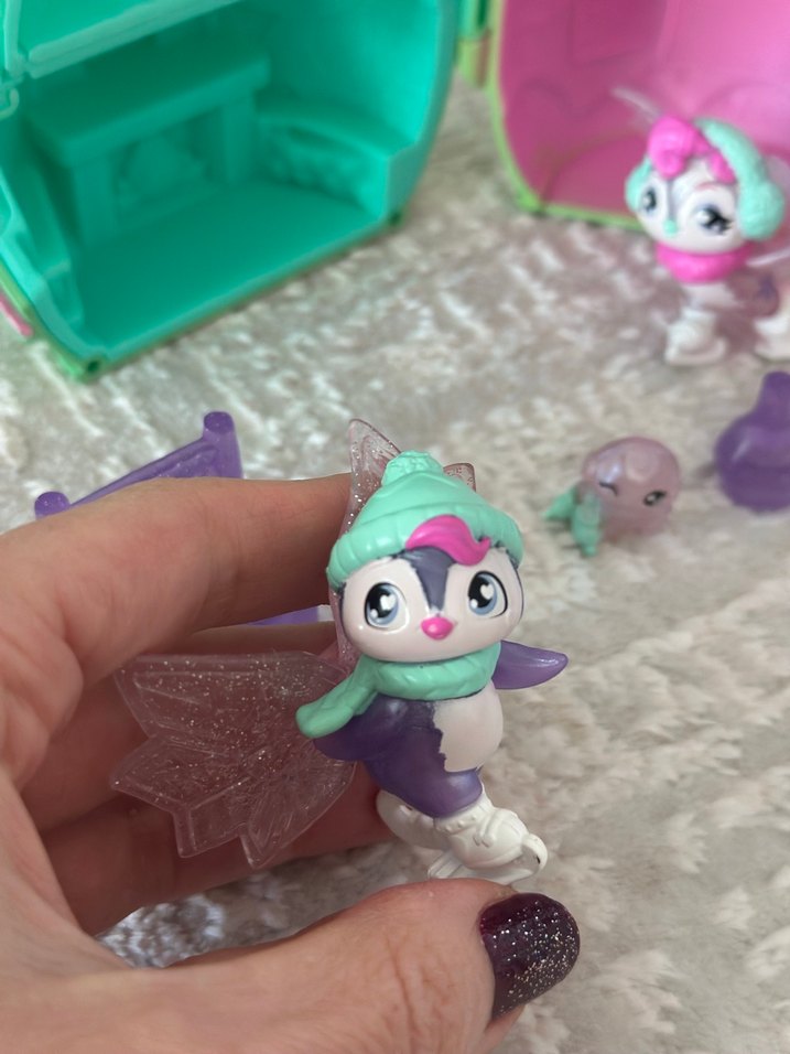 Hatchimals buz pateni penguen ailesi - Görsel 3