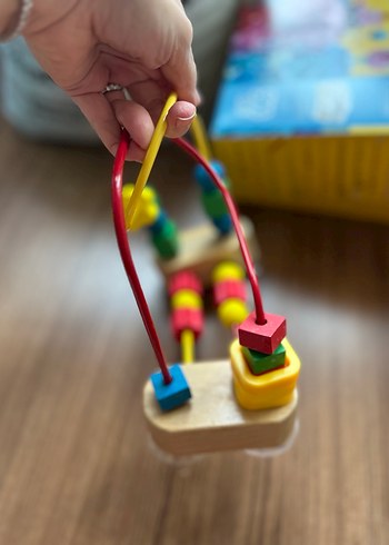 Melissa&Doug Renkli Ahşap Eğitici Oyuncak - Görsel 5