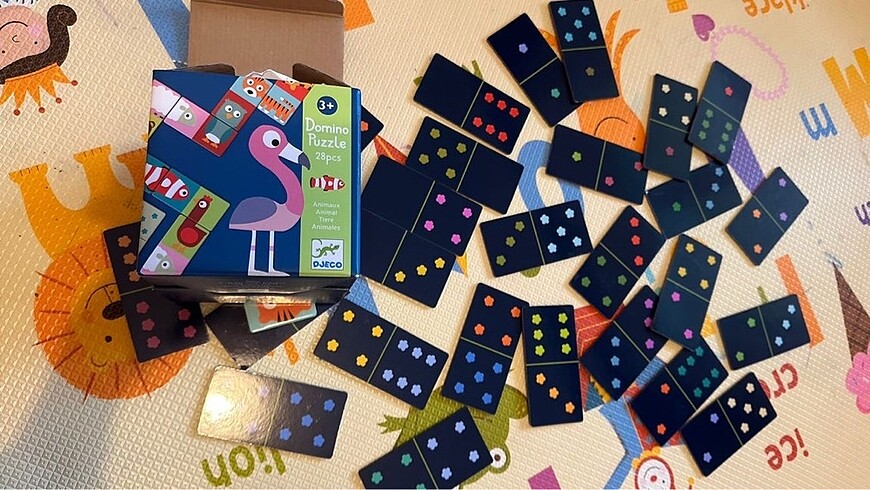 Melissa Djeco domino puzzle